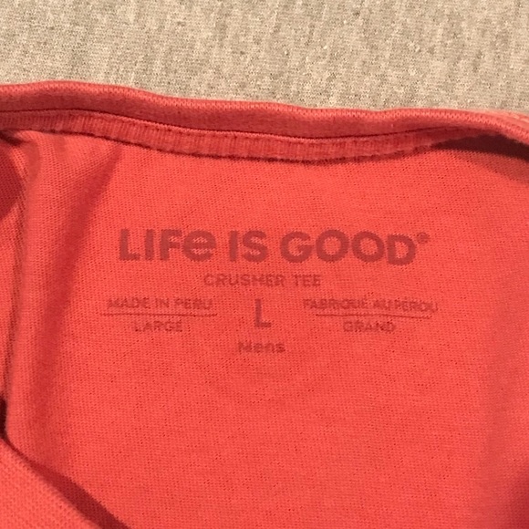 Red Life is Good Class of 2020 T-Shirt Men’s Large - Picture 4 of 4